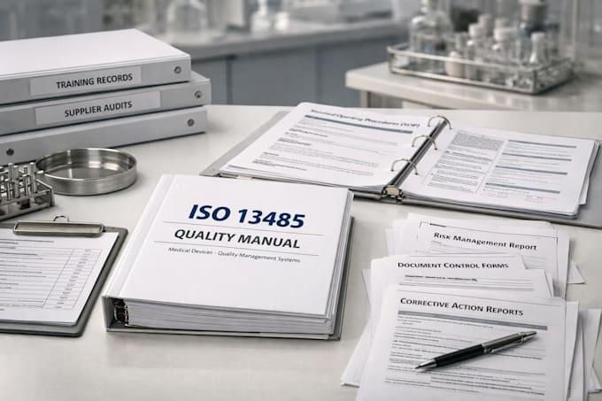 ISO 13485 품질 매뉴얼과 품질 기록 문서